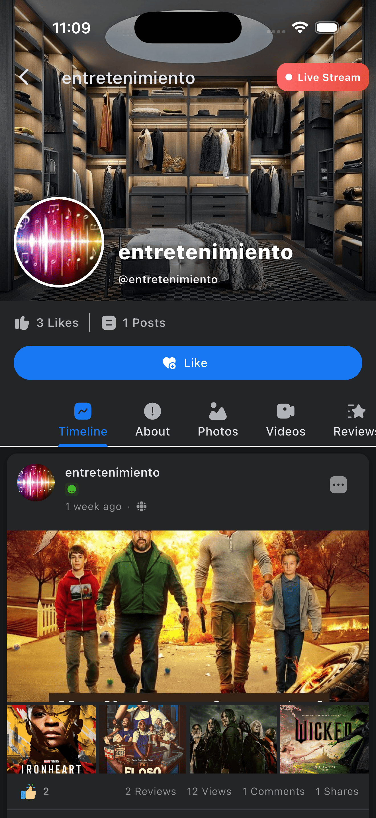 Sngine Pro Timeline – Flutter Social Networking App (Android & iOS) mobile preview